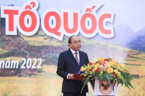 Chủ tịch nước Nguyễn Xuân Phúc dự khai mạc “Ngày hội Sắc xuân trên mọi miền Tổ quốc” -0