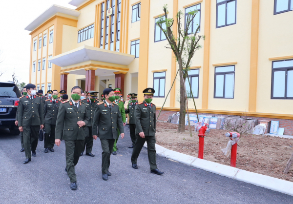 Thứ trưởng Nguyễn Văn Sơn thăm và làm việc tại Công an tỉnh Hưng Yên -0