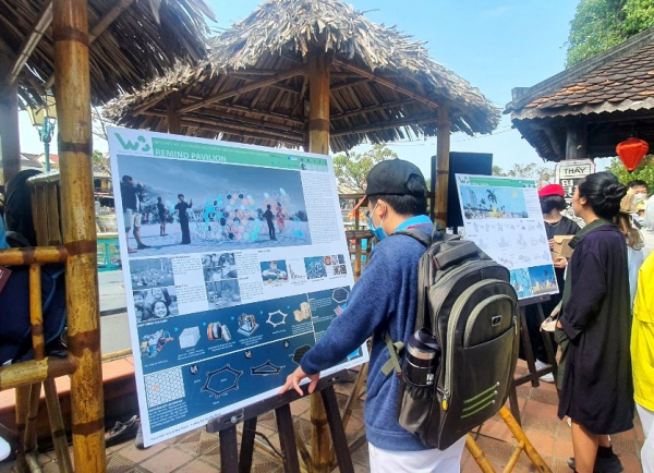 Hội An: Sự kiện “Nghệ thuật vì môi trường” mang thông điệp ý nghĩa đến du khách và người dân -0