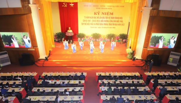 Lễ kỷ niệm 75 năm ngày Bác Hồ về thăm Thanh Hóa -0