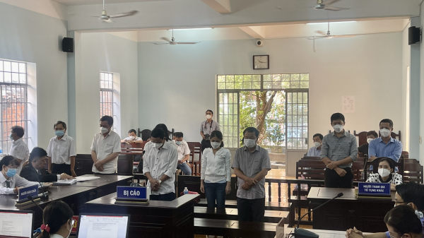 Bình Thuận: 10 bị cáo thiếu trách nhiệm gây hậu quả nghiêm trọng lãnh án -0