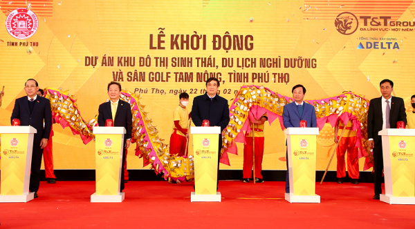 T&T Group khởi động dự án khu đô thị sinh thái và sân golf gần 500 ha tại Phú Thọ -0