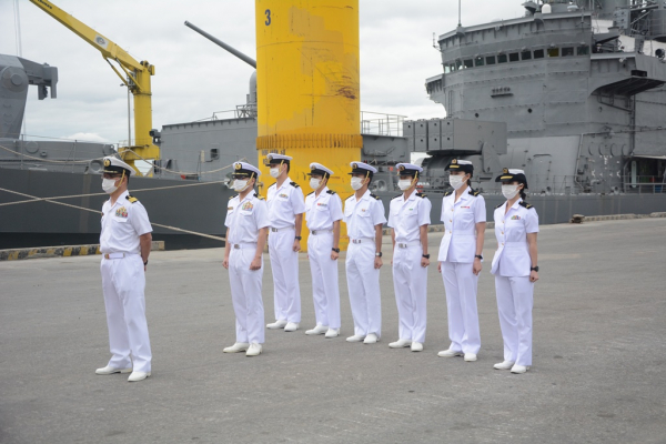 Biên đội tàu huấn luyện đường dài thuộc Lực lượng tự vệ trên biển Nhật Bản thăm Đà Nẵng -0