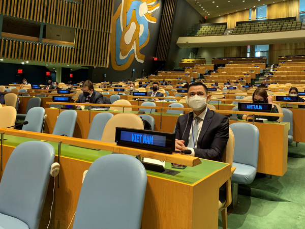 Phó Thủ tướng Phạm Bình Minh phát biểu tại cuộc họp cấp cao Đại hội đồng Liên Hiệp Quốc -0