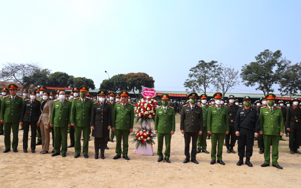 Trung đoàn Cảnh sát cơ động Thủ đô huấn luyện 1.047 chiến sỹ mới năm 2022 -0
