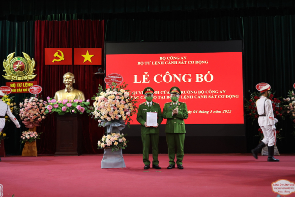 Đại tá Lê Ngọc Châu, Giám đốc Công an tỉnh Hải Dương đến nhận chức vụ Tư lệnh Bộ Tư lệnh Cảnh sát cơ động  -0
