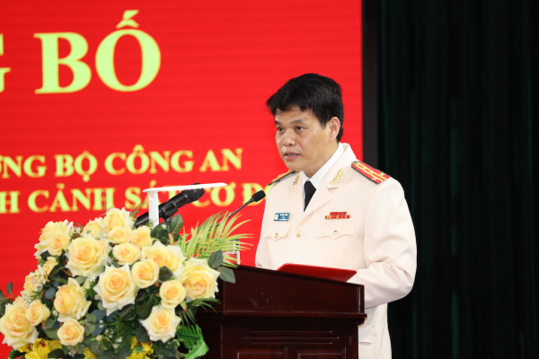 Đại tá Lê Ngọc Châu, Giám đốc Công an tỉnh Hải Dương đến nhận chức vụ Tư lệnh Bộ Tư lệnh Cảnh sát cơ động  -0