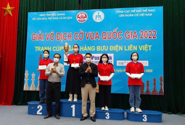 Bế mạc giải giải VĐ cờ vua quốc gia 2022 -1