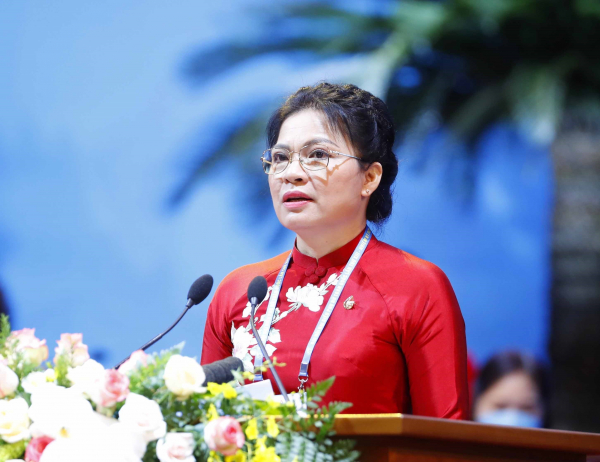 Đồng chí Hà Thị Nga tái đắc cử Chủ tịch Hội LHPN Việt Nam khoá XIII -0