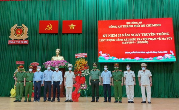 Lực lượng Cảnh sát ma túy Công an TP Hồ Chí Minh lập nhiều chiến công xuất sắc -0