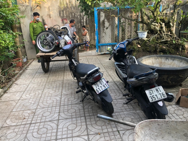Đà Nẵng: Bắt nóng nhóm thanh thiếu niên lập đường dây trộm cắp tiêu thụ xe máy liên tỉnh -0