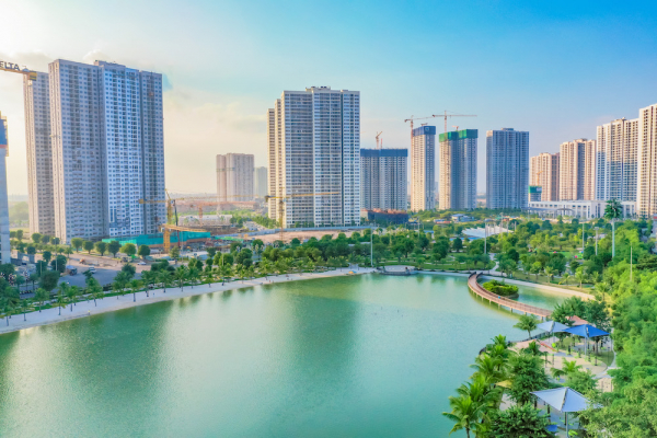 Imperia Smart City thi công tích cực phân khu mới The Mirae Park -0