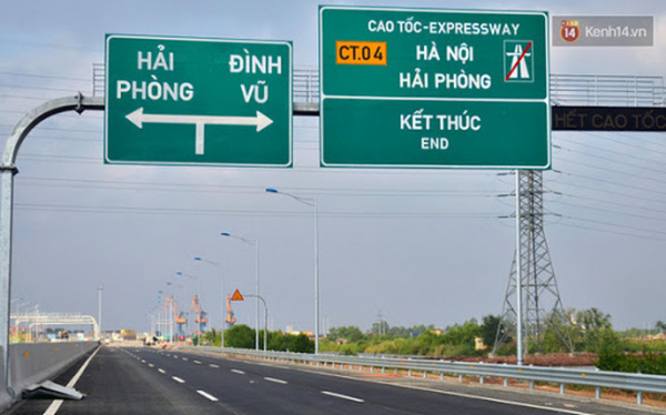 Từ 5/5, xe dán thẻ không dừng và đảm bảo số dư trong tài khoản mới được lưu thông qua  cao tốc Hà Nội - Hải Phòng -0