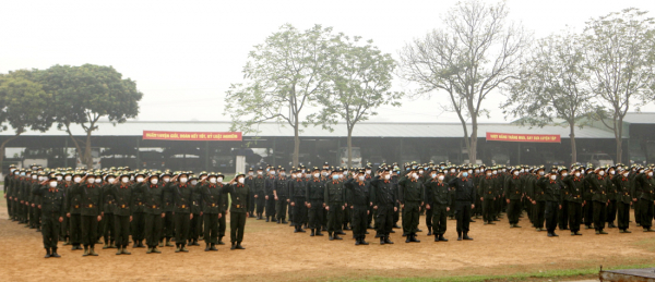 Trung đoàn CSCĐ Thủ đô phát động thi đua chào mừng Tháng Thanh niên -0