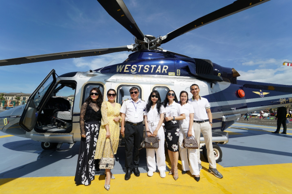 Novaland và Vietstar Airlines: Triển  khai dịch vụ vận chuyển trải nghiệm và cấp cứu y tế bằng trực thăng và máy bay phản lực thương gia -1