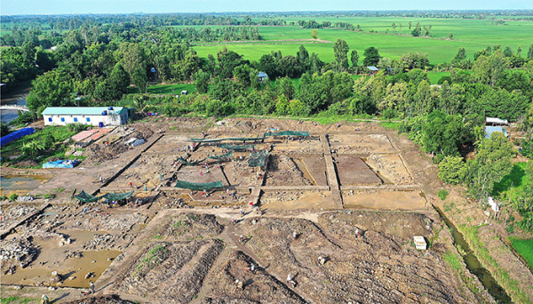 Di tích khảo cổ Óc Eo - Ba Thê vào danh sách dự kiến lập hồ sơ Di sản văn hóa thế giới -0