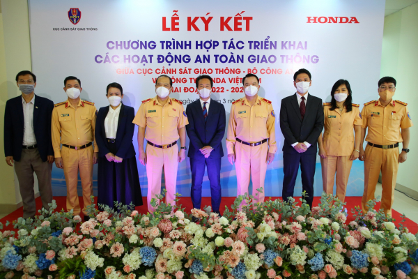 Cục CSGT và Honda Việt Nam: Phối hợp triển khai các hoạt động đảm bảo an toàn giao thông -0