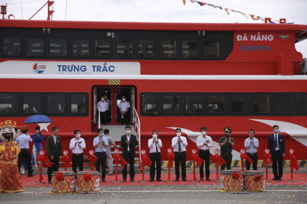 Da Nang – Ly Son high-speed ferry service launched -0