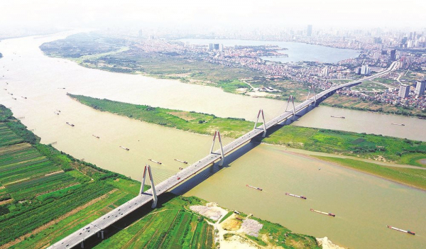 Hà Nội phê duyệt quy hoạch phân khu đô thị sông Hồng 11.000ha đi qua 13 quận, huyện -0