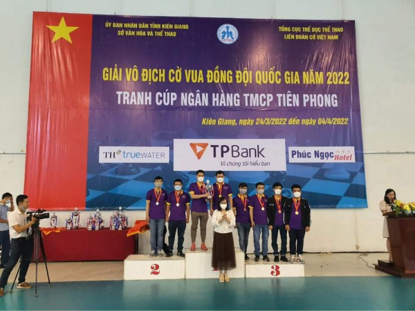 Nữ kỳ thủ TP HCM đạt điểm gần tuyệt đối tại giải cờ vua trẻ toàn quốc -0