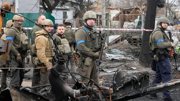 Choáng váng với video lính Nga nghi bị hành quyết ở Ukraine -0