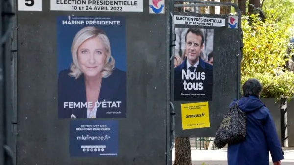 Hai gương mặt quen thuộc vượt vòng một bầu cử Tổng thống Pháp -0