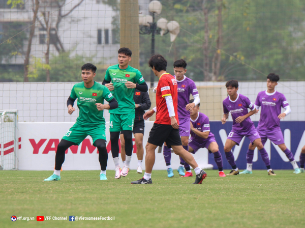 Cầu thủ CAND không tham gia luyện tập cùng U23 Việt Nam -1