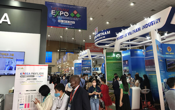 Vietnam Expo 2022 thu hút 410 doanh nghiệp trong nước và quốc tế -0