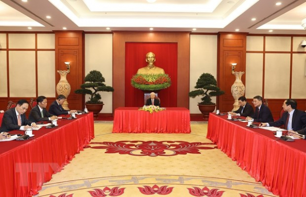 Tổng Bí thư Nguyễn Phú Trọng điện đàm với Thủ tướng Ấn Độ -0