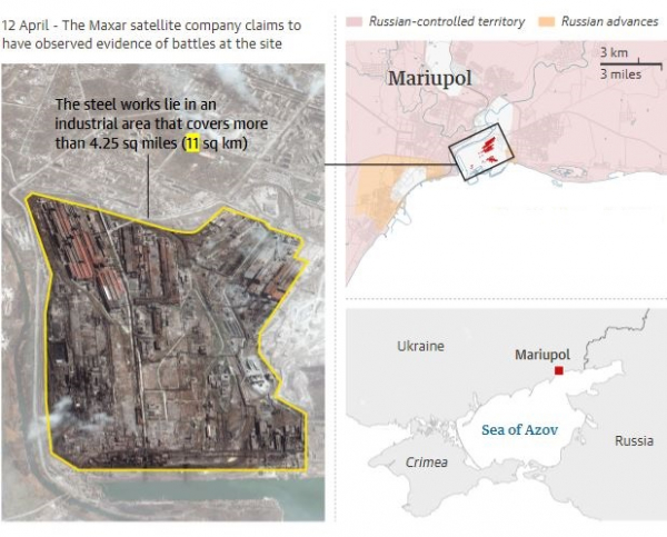 Có gì phía dưới Azovstal, pháo đài cuối cùng của Ukraine ở Mariupol? -0