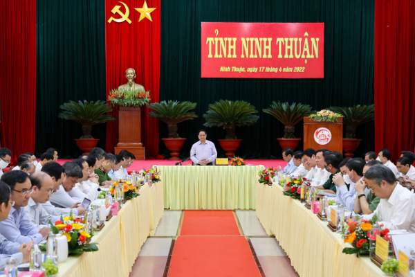 Ninh Thuận cần biến thách thức thành cơ hội, biến cơ hội thành động lực, nguồn lực phát triển -0