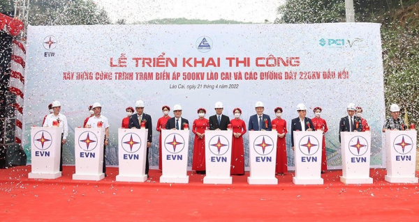 1.564 tỷ xây dựng Trạm biến áp 500kV Lào Cai và đấu nối  -0