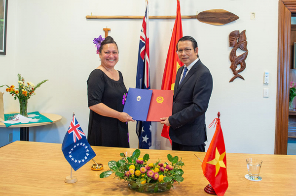 Ký kết Thông cáo chung thiết lập quan hệ ngoại giao Việt Nam – Quần đảo Cook -0