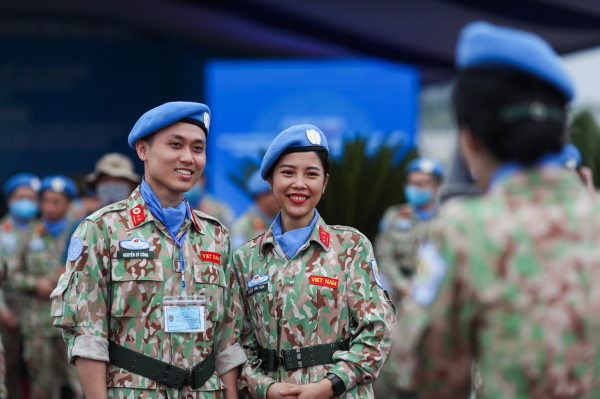 Công binh Việt Nam xuất quân sang làm nhiệm vụ tại châu Phi -2