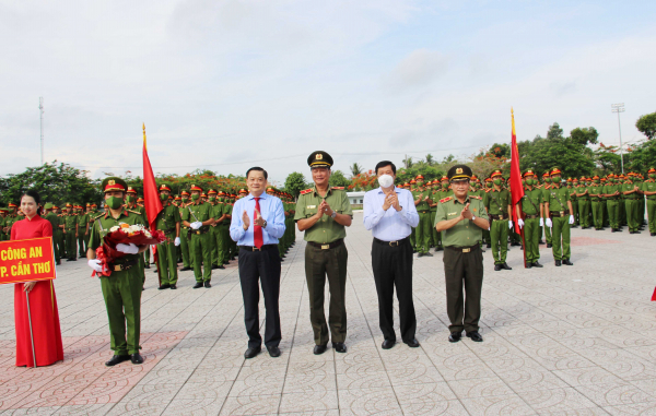 Khai mạc Hội thi điều lệnh, bắn súng, võ thuật CAND -0