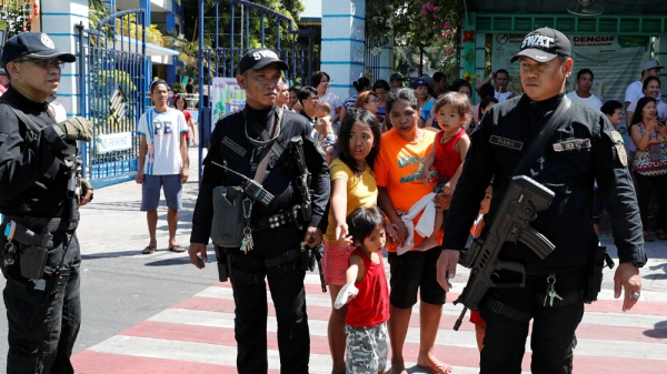 Nổ súng ở khu bầu Tổng thống Philippines, 3 người chết -0