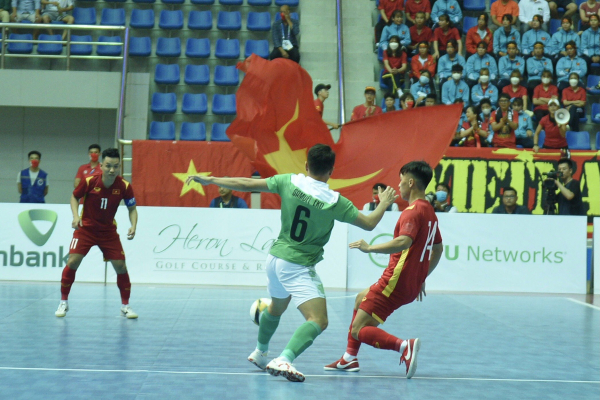 Thi đấu dưới phong độ, futsal nam Việt Nam để vuột chiến thắng ngày ra quân -0