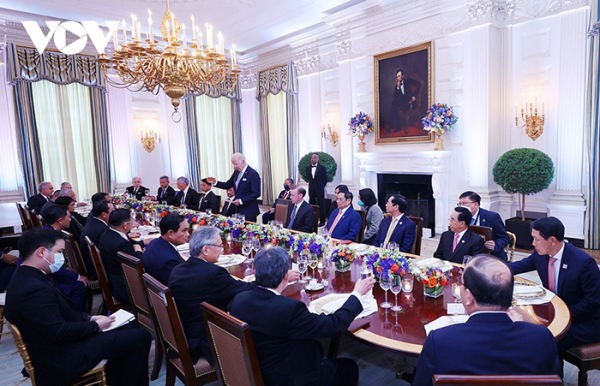 Thủ tướng Phạm Minh Chính dự chiêu đãi của Tổng thống Hoa Kỳ Joe Biden -0