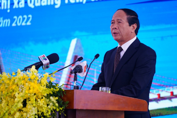 Phó Thủ tướng Lê Văn Thành phát lệnh khởi công cầu 2.000 tỷ đồng nối Hải Phòng với Quảng Ninh -0