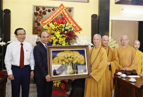 President, VFF leader congratulate Buddhists on Lord Buddha’s birthday -0
