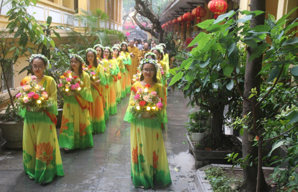 Trang trọng tổ chức Đại lễ Phật đản Phật lịch 2566 – dương lịch 2022 tại chùa Quán Sứ, Hà Nội -2