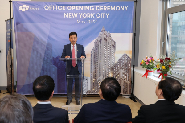 Thủ tướng Phạm Minh Chính dự Lễ khai trương Văn phòng FPT Software tại New York, Mỹ -0