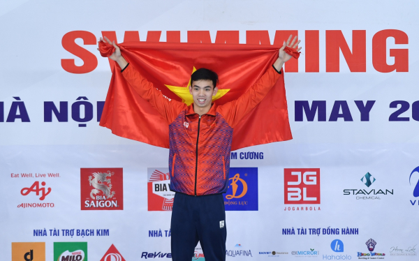Bơi lội Việt Nam phá thêm một kỷ lục SEA Games -0