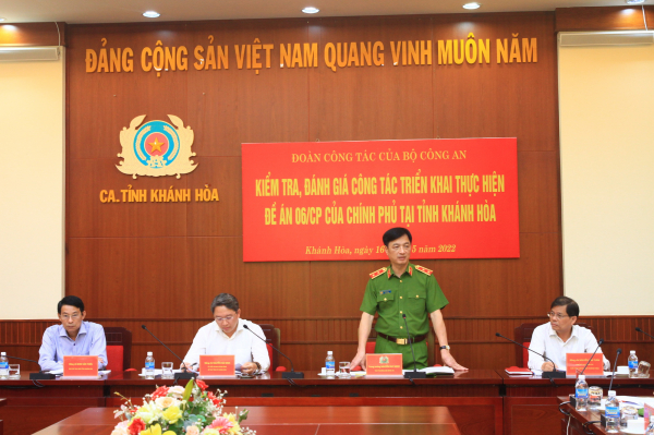 Thứ trưởng Nguyễn Duy Ngọc kiểm tra công tác triển khai thực hiện Đề án 06 tại Khánh Hòa -0