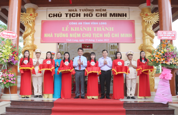 Công an các tỉnh Tây Nam Bộ khánh thành Nhà tưởng niệm Chủ tịch Hồ Chí Minh -0