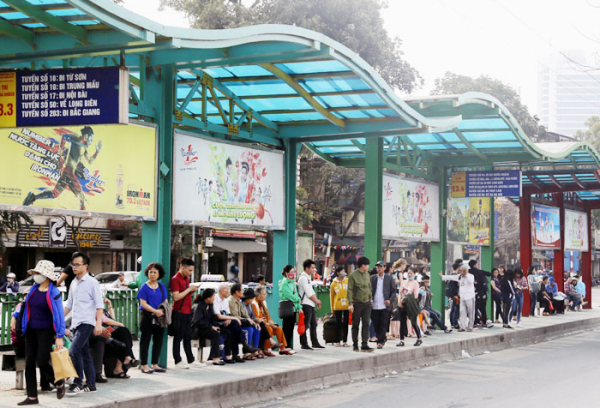 Hà Nội sẽ có thêm hơn 2.500 điểm dừng xe buýt giai đoạn 2022 – 2025 -0