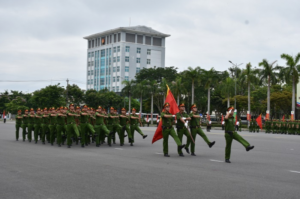 Khai mạc Hội thi Điều lệnh, bắn súng, võ thuật CAND bảng thi số 5 -0