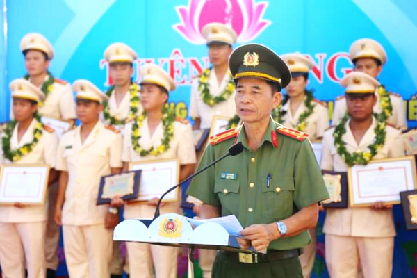 Tuyên dương Thanh niên Công an Ninh Thuận tiên tiến làm theo lời Bác -0