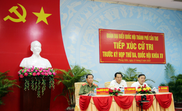 Thủ tướng Chính phủ Phạm Minh Chính tiếp xúc cử tri TP Cần Thơ -0