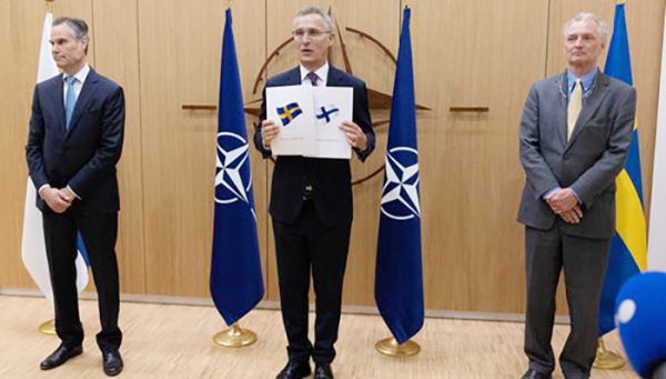 Phần Lan và Thụy Điển nộp đơn gia nhập NATO -0
